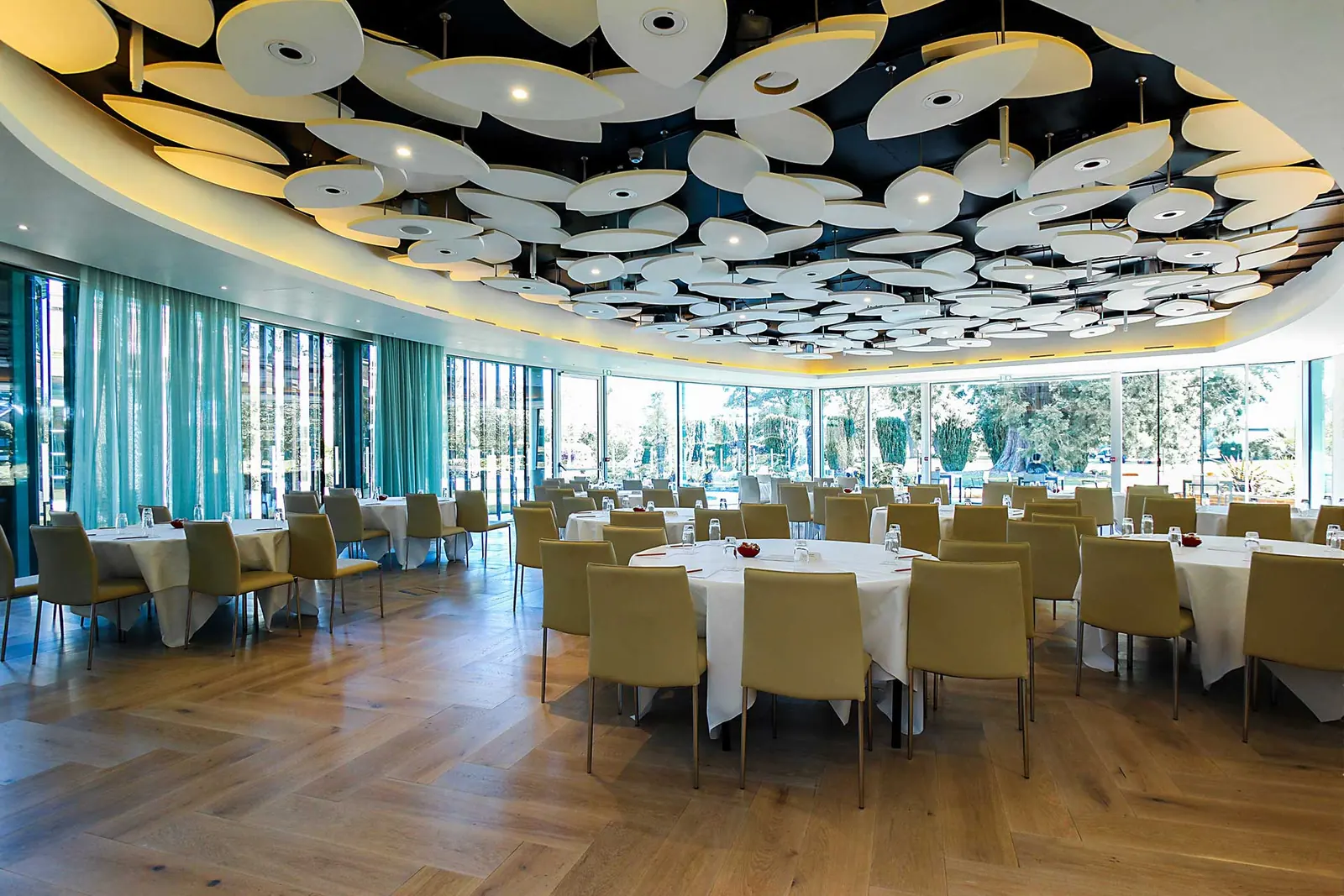 The Grove Hotel Cedar Suite — completed interior, luxury event and conference pavilion