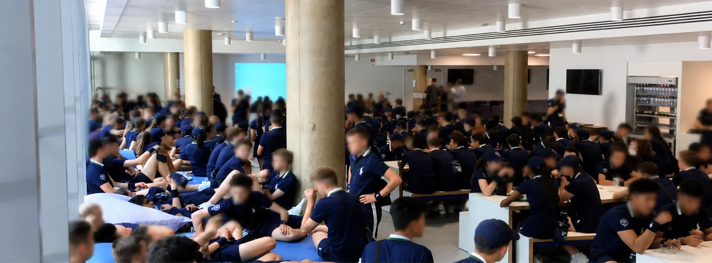 AELTC Wimbledon — completed Ball Boys & Girls rest and relaxation area